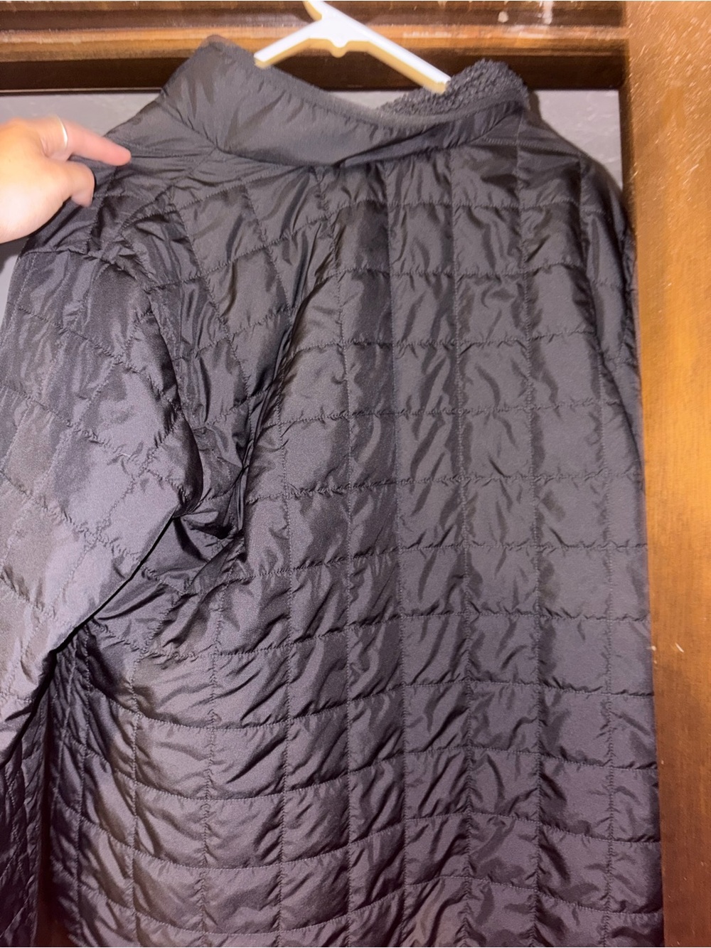 North Face Men's Quilted Black Puffer Jacket - Lightweight Insulated Coat XL